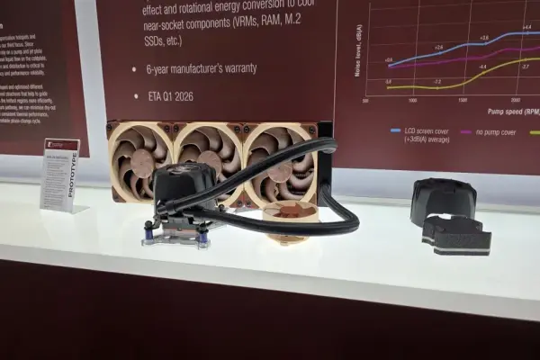 Noctua dời phát hành AIO liquid cooler sang Q2 2026, roadmap cập nhật